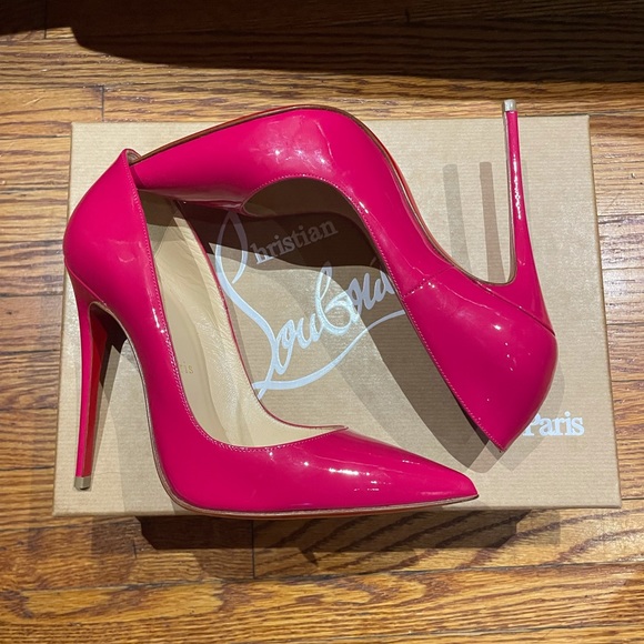 Hot Pink Christian Louboutins. Size 36 - Picture 9 of 11